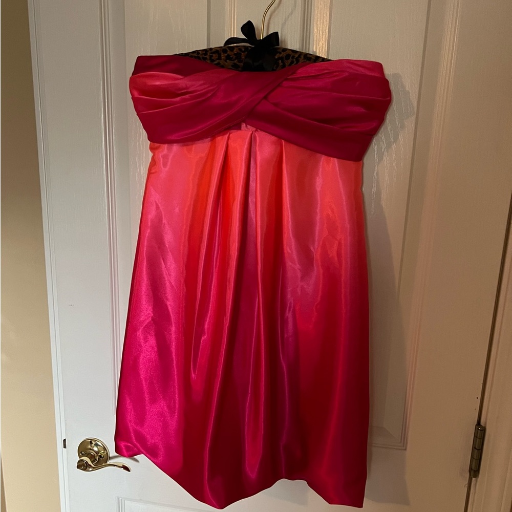 Jump junior dress, size 3/4, pink/coral.